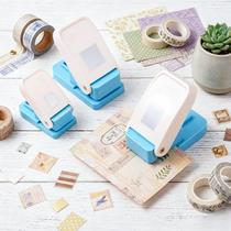 Stamp Punch CYFUN DESIGN, 3 peças em formato retângulo/quadrado Stamp Punch CYFUN DESIGN, 3 peças em formato retângulo/quadrado