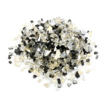 Stanbroil Vidrio para Fuego Mezclado de 4.5 kg, Reflectante Negro de 0,64 cm