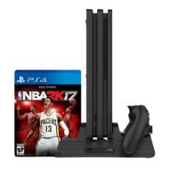 Stand Ps4 Carregador De Joystick + Cooler + Suporte De Jogo Stand Ps4 Carregador De Joystick + Cooler + Suporte De Jogo