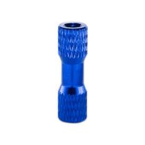 Standoff Suporte de alumínio serrilhado INTGAMX M3 20 mm azul (12 unidades)