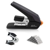 Stapler Deli Effortless Heavy Duty, capacidade para 60 folhas com grampos Stapler Deli Effortless Heavy Duty, capacidade para 60 folhas com grampos