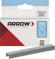Staples Arrow Fastener 225 P22 Heavy Duty, pacote 5050, perna de 8 mm