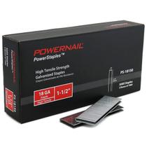Staples Powernail PS18150, calibre 18, 1,5 cm de comprimento (caixa com 5.000) Staples Powernail PS18150, calibre 18, 1,5 cm de comprimento (caixa com 5.000)