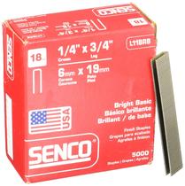 Staples Senco L11BRB, calibre 18, coroa 1/4, 3/4 de perna (5.000/caixa)