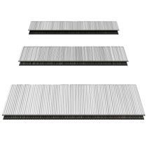 Staples SimCos 18 Gauge 1/4 Narrow Crown 304 em aço inoxidável Staples SimCos 18 Gauge 1/4 Narrow Crown 304 em aço inoxidável