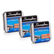 Staples Swingline Optima 3/8" 2500 ct de alta capacidade, pacote com 3
