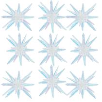 Star Balloons Adorely Iridescent Clear, 22 polegadas, 9 unidades