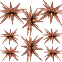 Star Balloons Cadeya Huge Brown Explosion, 8 unidades para festa Star Balloons Cadeya Huge Brown Explosion, 8 unidades para festa