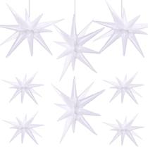 Star Balloons Cadeya Huge White Explosion, 8 unidades para festa Star Balloons Cadeya Huge White Explosion, 8 unidades para festa
