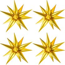 Star Balloons Moukiween, ouro de 12 pontos, 50 unidades para festa Star Balloons Moukiween, ouro de 12 pontos, 50 unidades para festa