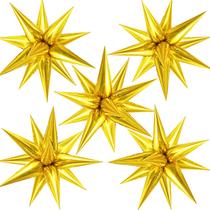 Star Balloons TOTAFAM Gold 60 unidades de 12 pontos Foil Cone Magic Star Balloons TOTAFAM Gold 60 unidades de 12 pontos Foil Cone Magic