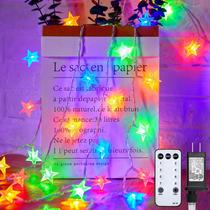 Star String Lights Minetom 66 pés 200 LED com controle remoto à prova d'água