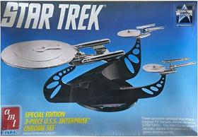 Star Trek Kit 3 Naves Deep Space Nine AMT Revell - 6005