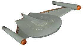 Star Trek Romulan Bird of Prey Ship Diamond Select Toys