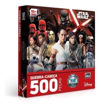 Star Wars A Ascensão Skywalker Quebra-cabeça Com 500 Peças Star Wars A Ascensão Skywalker Quebra-cabeça Com 500 Peças