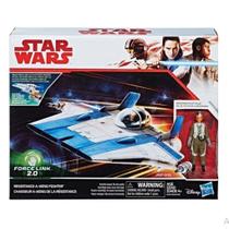 Star Wars Episódio 8 Veiculo A-wing Fighter Classe B Hasbro