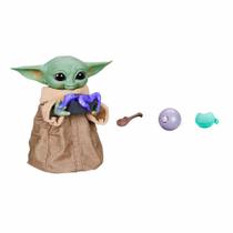 Star Wars Galactin Snackin Grogu Baby Yoda 23 Cm - Hasbro