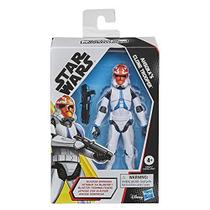 Star Wars Galaxy of Adventures Ahsoka's Clone Trooper Toy Figura de ação em escala de 5 polegadas com recurso de acessório Fun Blaster, crianças de 4 anos ou mais