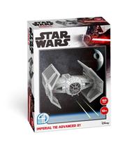 Star Wars Imperial TIE Advanced X1 Fighter 3D Modelo Puzzle