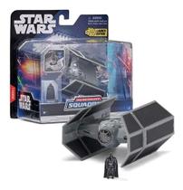 Star Wars Micro Galaxy Squadron - Nave Estelar Tie Advanced 10 Cm Com Boneco Darth Vader - Sunny