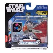 Star Wars Nave Caça Estelar Ginivex Com Figura Micro Galaxy