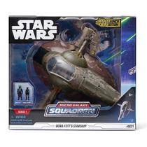 Star Wars Nave Espacial Boba Fetts Starship 20cm Com Figuras Star Wars Nave Espacial Boba Fetts Starship 20cm Com Figuras