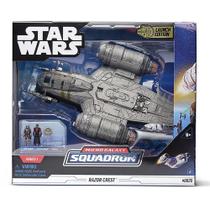 Star Wars Nave Espacial Razor Crest 20 cm Com Figuras