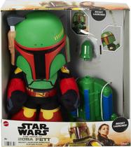 Star Wars Pelúcia Boba Fett com Sons Mattel HHC61