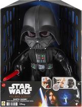 Star Wars Pelúcia Brinquedo de pelúcia Darth Vader com Sons - Mattel HJW21