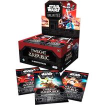 Star Wars TCG Unlimited Twilight Of The Republic Box 24 Booster Cartas Inglês