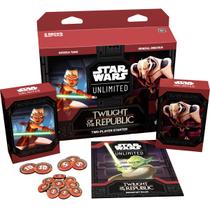 Star Wars TCG Unlimited Twilight Of The Republic Starter Deck Cartas Inglês