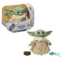Star Wars The Child Baby Yoda Pelúcia Que Fala Hasbro F1115