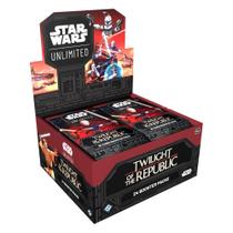 Star Wars Unlimited Twilight Of The Republic Booster Box Inglês Jogo de Cartas