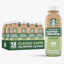 Starbucks Coffee & Protein Classic Caffè 355 ml 12 unidades Starbucks Coffee & Protein Classic Caffè 355 ml 12 unidades