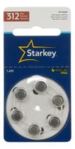 Starkey 60 Pilhas Baterias S312 / Pr41 para Aparelho Auditivo Starkey 60 Pilhas Baterias S312 / Pr41 para Aparelho Auditivo