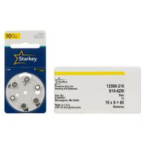 STARKEY S10 / PR70 - 10 Cartelas - 60 Baterias para Aparelho Auditivo