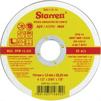 Starrett Disco Inox 7 X 1,6X7/8''