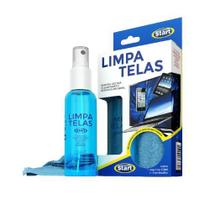 Start Limpa Telas 120ml com Pano Microfibra Limpeza de tela de celular TV Tablet e Monitores em geral