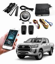 Start Stop HILUX Diesel Partida Remota Aproximação KEYLESS e Bluetooth