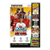 Starter Pack Topps Match Attax 2024/25 UEFA Com 2 Cards Edição Limitada E Muito Mais