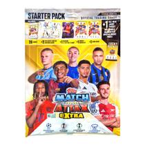 Starter Pack Topps Match Attax Extra 2024/25 UEFA 3 Cards Edição Limitada 1 Lucky Packet e Muito Mais