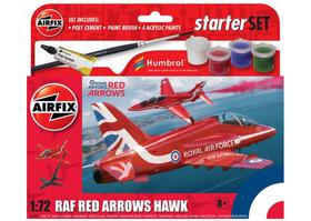 Starter Set RAF Red Arrows Hawk - 1/72 - Airfix A55002