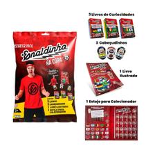 Starterpack Enaldinho Na Copa 3 Cabeçudinhos Estojo 3 Livros Etc