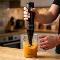 Startools Mixer 200W Copo 700ml Misturador Elétrico Portátil Triturador Liquidificador Mão Sopas Vitaminas Tensão:127V