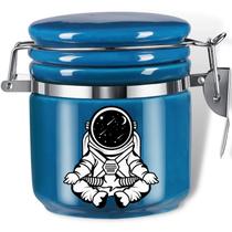 Stash Jar KARCOOL Smell Proof Ceramic 250mL com espaço de umidade Stash Jar KARCOOL Smell Proof Ceramic 250mL com espaço de umidade