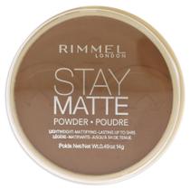 Stay Matte Powder - 025 Toffee by Rimmel London for Women - 0.49 oz Powder