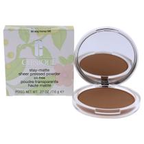 Stay-Matte Sheer Prensed Powder - 04 Stay Honey M - Dry Combination To Oily by Clinique for Women - 0.27 oz Powder