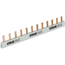Steck Barramento ,Mono 12P 80A Din