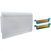 Steck Centrinho Pvc C/Barr.16 Din Steck Centrinho Pvc C/Barr.16 Din