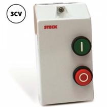 Steck chave magnetica 3cv 220v 7 a 10amp sdt09m1gt